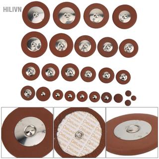 hilivn 26 chiếc Bộ thay thế miếng đệm da Sax đa kích thước Phụ kiện Saxophone Alto