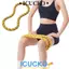 Vòng lò xo ICUCKO, Giảm mỡ bụng có thể gập lại Ống lò xo Yoga Vòng tròn, Di động vô hại lõi eo tập luyện Vòng tập thể dục nữ