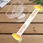10 Chiếc Sáng Tạo Hình Xoài Dùng Một Lần Bánh Tráng Miệng Cốc Nhựa DIY Kem Mousse Paaging Box Có Nắp Trong Suốt VN