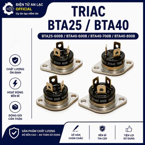 Triac BTA25-600B BTA40-600B BTA40-700B BTA40-800B 25A 40A 600V 700V 800V