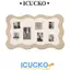 Bảng nỉ ICUCKO, Nhãn dán tường ảnh không khoan tự dính, Dễ dàng lắp đặt Nền trưng bày 60x40cm Trang trí bàn làm việc phòng khách Phòng ngủ