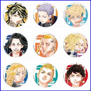 SQ3 Tokyo Revengers Trâm Cài Anime Chân Huy Hiệu Phụ Kiện Thời Trang Hoạt Hình Lưu Niệm Hanagaki Buda Nhân Vật Bộ Sưu Tập