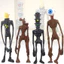 < Pluscloth > 4 Cái / bộ Mô Hình Đầu Siren Hiệu Ứng Ánh Sáng Bàn Tay Di Động Ngộ nghĩnh Kinh Dị Đầu Còi Đồ Chơi Mô Hình Cho Bộ Sưu Tập