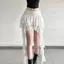 PYKOU Nữ Tầng Skorts, Váy Mini Cao Cấp Không Đều, Váy Goth Xù Lớp Boho Y2k Mặc Mùa Hè