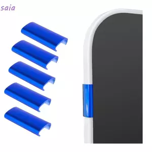 SAIA Pickleball Paddle Edge Protector, Kẹp bảo vệ cạnh trang trí hấp thụ sốc, Khối có trọng lượng cao cấp đầy màu sắc Phù hợp cho khóa 16mm Thay thế vật tư đào tạo