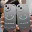 Ốp Lưng Cho Realme C65 C63 C55 C53 C51 C35 C30 C21Y C25 C25S C20 C15 C12 C11 5 5S 5i 6i Note 50 Narzo 20 30A Kem Vồng Cong Edge Motif Blue Smile NYK210