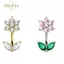 PNPIA- Thép Không Gỉ Hoa Bướm Bụng Nút Nhẫn Nữ Pha Lê Zircon Trái Tim Rốn Xuyên Trang Trí Gợi Cảm Cơ Thể Trang Sức