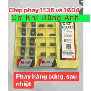 Chip phay 1135 và 1604 phay sắt thép inox cứng hoặc đã qua nhiệt luyện hàng ĐÀI LOAN CHẤT LƯỢNG CAO