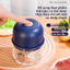 Máy nghiền tỏi điện VN, Máy xay thịt đa chức năng, Thiết bị nhà bếp ma thuật gia dụng, Máy nghiền tỏi, Máy ép tỏi, Máy bổ sung thực phẩm cho trẻ em.