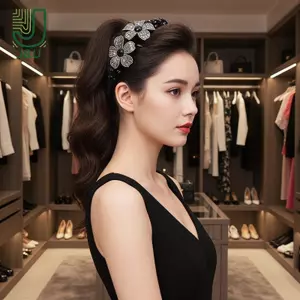 Kẹp tóc kim cương Phụ kiện thời trang bằng kim cương giả hoa ba chiều dành cho bé gái Những dịp thường ngày