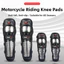 PS1 4 Xe Máy Đầu Gối Shin Cận Vệ Thép Không Gỉ Chống Va Chạm Miếng Lót Bảo Vệ Thể Thao Ngoài Trời SP1