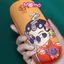 Hộp đựng kính mắt họa tiết cô gái dễ thương Retro Hộp đựng kính cận thị chống áp lực di động