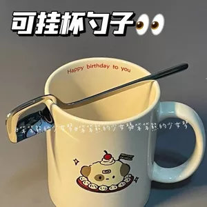 Xiaohongshu Đề Nghị Bộ Thìa Một Người Di Động Có Thể Treo Cốc Giá Trị Cao Học Sinh Thép Không Gỉ Thực Phẩm Phương Tây Dễ Thương 26.6.3