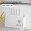 Hộp sắp xếp Set-top TV CHEESELY, Giá lưu trữ bộ định tuyến tiết kiệm không gian, Kệ định tuyến Wifi không dây bằng nhựa treo tường bền bỉ Phòng khách