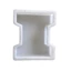 Khuôn gạch lát PWSEND, Làm dày dễ dàng tháo rời I Shape Brick Mold, Có thể tái sử dụng I Shape Plastic Concrete Paver Mold Garden Walkway