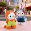 Động Vật Điên Chuyển Đổi hellokitty Gối Búp Bê Thỏ Cáo Đồ Chơi Sang Trọng Quà Tặng Cho Bé Gái 260604