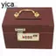 YICA Khóa Hộp Bảo Quản Tiền, Chất Liệu Gỗ An Ninh Kho Báu Bằng Gỗ Ngực, Trang Sức Sắp Xếp Mật Khẩu Khóa Kích Thước Nhỏ Có Tay Cầm Hộp Tiết Kiệm Tiền Trang Trí Nhà