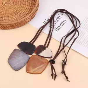 PNPIA- Hình Học Nhựa Mặt Dây Buộc Phong Cách Mới Cá Tính Thời Trang Phụ Kiện Trang Sức Hợp Thời Trang Cho Nữ Đảng Quà Tặng