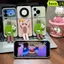 Influencer Cute Cat Stand Thích hợp cho Apple Couple Phone Case 17ProMax / 16 / 15 Fun142026-6-1