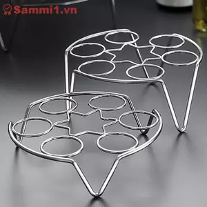 Giá hấp bằng thép không gỉ đa chức năng ZK cho trứng, bánh & bánh bao VN