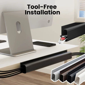 Hộp quản lý dây đa chức năng Hộp đựng cáp máy tính để bàn Hộp đựng rãnh dây tổ chức Dây bàn lộn xộn Neatly