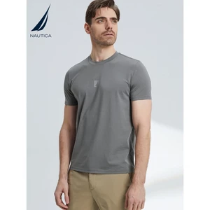 Bán Chạy Nam Mùa Hè Mềm Mại Và Thân Thiện Với Da 100% Cotton Cao Cấp Chống Ẩm Wicking Tay Ngắn Cổ Tròn Áo Thun 0605