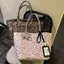 SQ11 206 Retro Mỹ Da Báo In Hình Hello Kitty Túi Đeo Vai Thời Trang Dung Tích Lớn Đi Lại Túi Tote