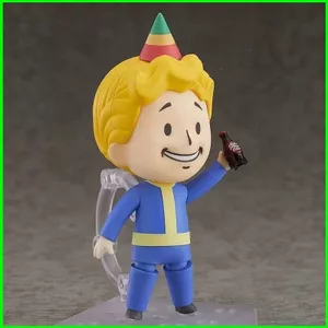 HT3 Fallout Vault Boy Nendoroid Nhân Vật Hành Động hoán Đổi Mặt Anime Sưu Tập Bàn Trang Trí TH3