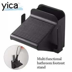 Bàn đạp chân phòng tắm YICA, Bàn đạp chân tắm chống trượt không đục lỗ, Bàn chân rửa tường Dụng cụ còn lại Dụng cụ cạo chân Bước hỗ trợ giữ chân Bàn đạp Bước cho đồ dùng tắm khách sạn gia đình