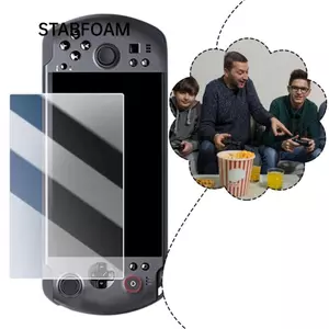 Kính cường lực STABFOAM, Tấm bảo vệ màn hình chống trầy xước phản quang, Phim bảo vệ 9H HD chống dầu chất lượng cao cho máy chơi Game cầm tay GPD WIN 5
