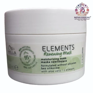 Hấp dầu phục hồi và tái tạo tóc Wella Elements Renewing Mask 150ml [ MK ]