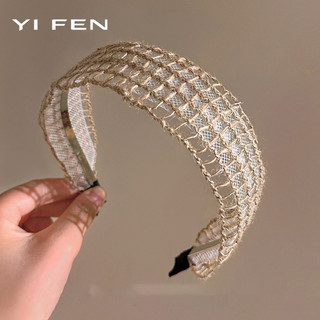 YIFEN Phong Cách Ngày Lễ Ống Hút Rộng Vành Băng Đô Nữ Bohemian Hàng Ngày Mặc Cao Đầu Lâu Kẹp Tóc