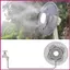 Bộ phun sương quạt Ngoài trời Misters Quạt làm mát Vòi 8 mét Vòi lọc không khí đa lỗ phun nước cho shopidaevn
