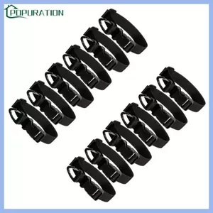 POP 12 gói Bộ giữ dây có thể tái sử dụng có khóa tam giác Dây buộc có thể tái sử dụng để đảm bảo cáp mở rộng