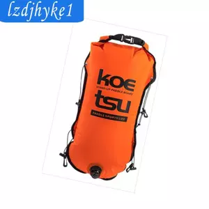 Phao bơi bằng Nylon bơm hơi có túi khô Phòng khí kép Phụ kiện bể bơi phao an toàn cho người lớn Kayakers và những người đam mê ngoài trời