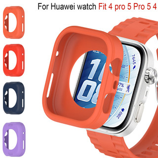 Dành Cho Huawei watch Fit 4 Pro 5 Pro 5 4 Đồng Hồ Thông Minh Phụ Kiện Chống Sốc Bảo Vệ Ốp Lưng Khung Vỏ Silicon Mềm