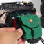 Túi đựng lốp dự phòng bằng vải Mini cho bánh xích RC 1 / 18 TRX4-M SCX24 MJX Land Rover - Bộ phận nâng cấp trang trí hành lý du lịch mô phỏng