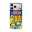 Ốp điện thoại cứng hình phi thuyền hoạt hình từ tính cho iPhone 17 16 Pro 15 14 Pro Max Vỏ bảo vệ mờ mờ mờ trong suốt