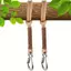 AIHOM 60cm Xoay Dây Treo Thép Không Gỉ Móc Vòng Võng Dây Treo Cho Vườn Cây Sân Vườn Công Cụ Thư Giãn An Toàn,