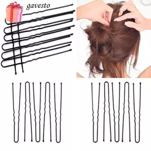 GAVESTO 50 Chiếc Kẹp Tóc Trượng Mũ Hợp Kim Barrette