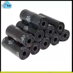 10 Cuộn Chó Poop Dùng Một Lần Cho Thú Cưng Túi Chất Thải Thiết Kế Chó Poop Thú Cưng Sạch Nhặt Túi Xương Dụng Cụ phân phối