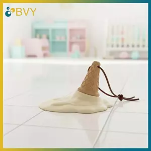 BVY 1 Nút Chặn Cửa Cốc Hút Sáng Tạo Kem Chặn Cửa Có Thể Tháo Rời Treo Chống Va Chạm Tấm Bảo Vệ Tay Nắm Cửa Nhà.