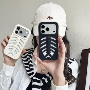 Xương cá làm mát rỗng iphone17 Apple 16 Thích hợp cho vỏ điện thoại chống sốc 14 / 15promax