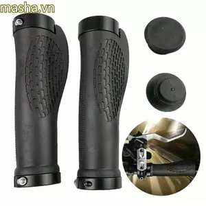 Tay Lái Xe Đạp, Phụ Kiện Xe Đạp Giảm Sốc Xe Đạp Tay Cầm Xe Đạp, Bền Chống Trượt Thiết Kế Công Thái Học Cao Su Tay Cầm Xe Đạp