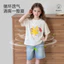 Mùa Hè Bé Gái Tay Ngắn In Hình Áo Thun Trẻ Em Rời Áo Quần Áo Vừa Lớn Trẻ Em Cotton Nguyên Chất