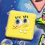 chảm charm dép to charm crocs set Phụ kiện trang trí Crocs hoạt hình 3D SpongeBob cho trẻ em, dễ dàng DIY, phù hợp với giày lỗ
