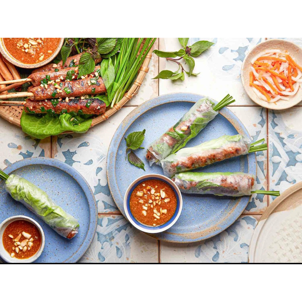 Combo Bánh đa nem ăn sống - Bánh đa nem ăn gỏi Thảo Nguyên Food túi 20 lá, thơm ngon mềm dai dễ cuốn