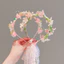 Trẻ Em Vương Miện Mũ Công Chúa Vòng Hoa Siêu Cổ Tích Ngọc Trai Streamer Đầu Hoa Cô Gái Cưới Đầu Hoa Cô Gái Băng Đô Phụ Kiện Tóc 26.5.22