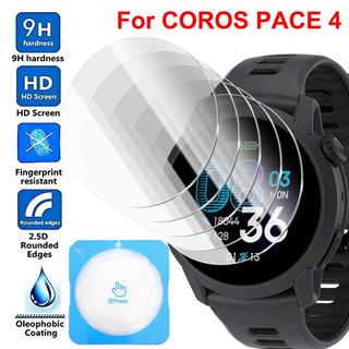 Kính cường lực bảo vệ màn hình chống trầy xước cho đồng hồ thể thao COROS PACE 4 Phim đồng hồ bảo hiểm toàn diện có bộ cài đặt cho Pace4