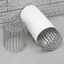TRTR Ban Công Nắp Thoát Nước 4 Inch Tròn Chống Tắc Lọc Kim Loại Cho Tầng Mái Nhà Phòng Tắm Tắm Ngăn Ngừa Áo VN